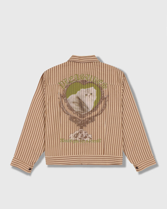CAT MIRROR TRUCKER JACKET