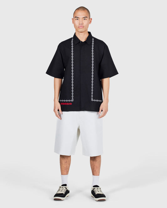 PLASTER BAGGY SHORTS