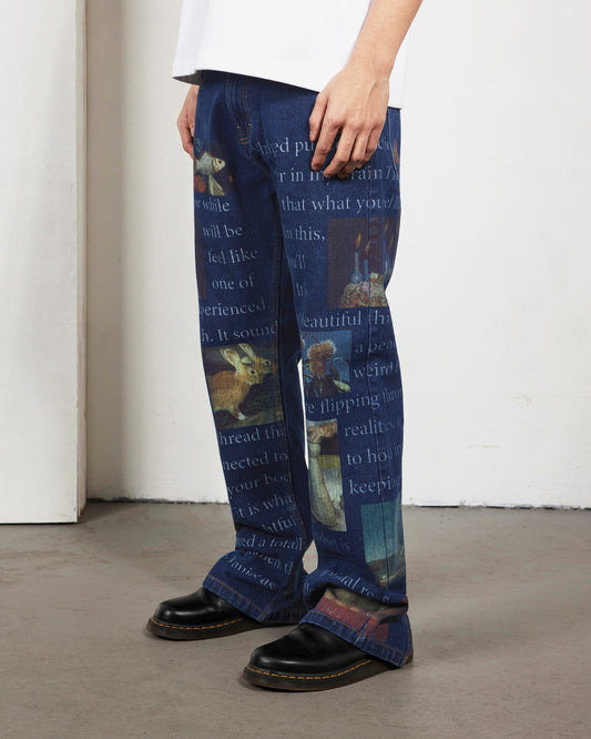 CONNECTION STRAIGHT LEG JEANS