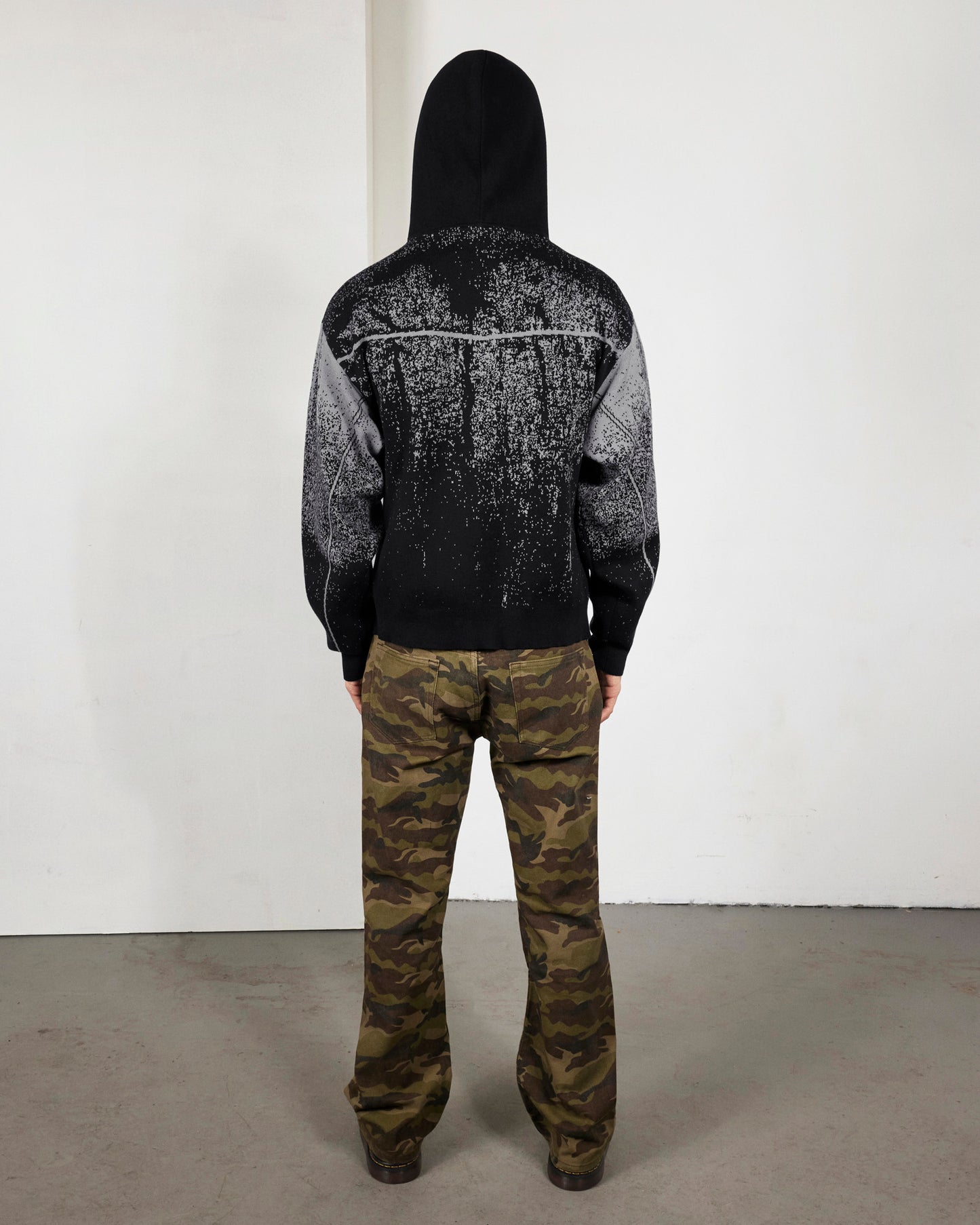 ACID COWBOY KNITTED HOODIE