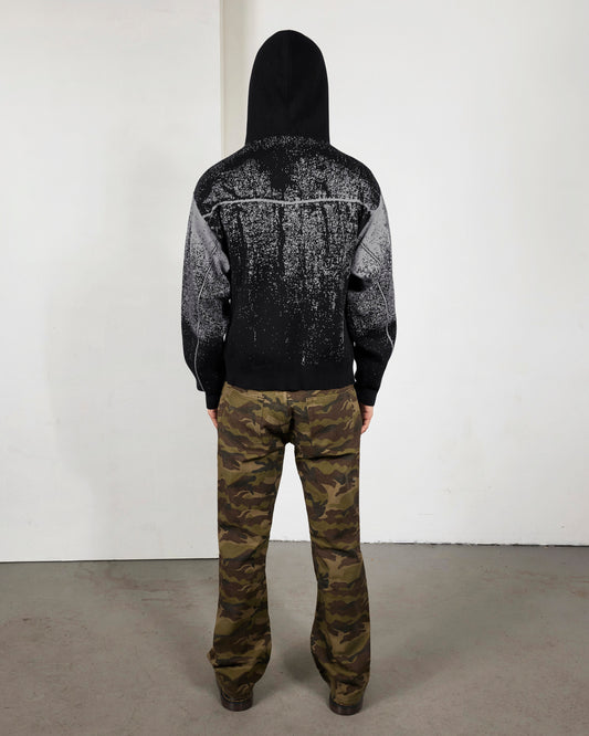 ACID COWBOY KNITTED HOODIE