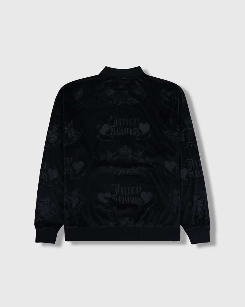 CREST VELOUR QUARTER ZIP