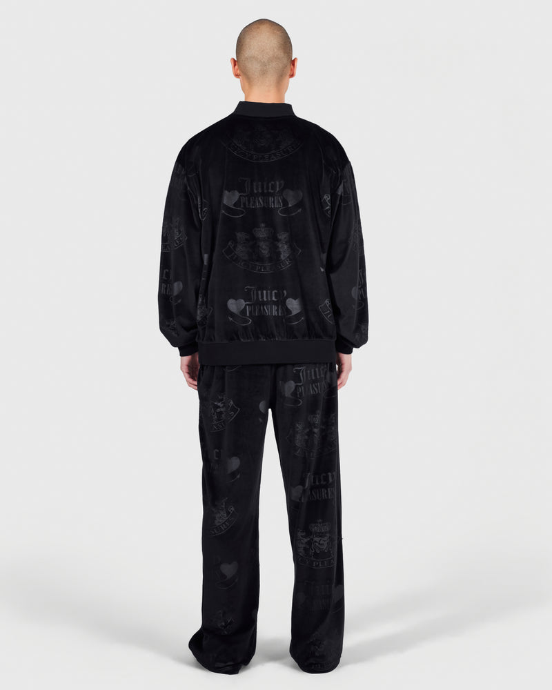 CREST VELOUR QUARTER ZIP