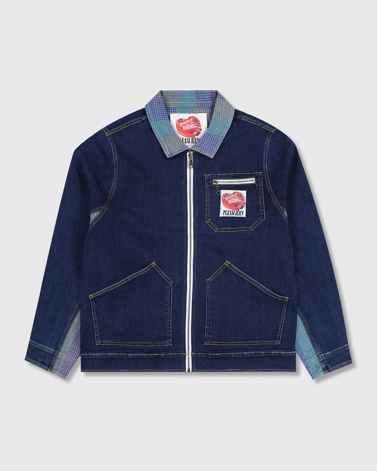 CAKE DENIM JACKET – PLEASURES