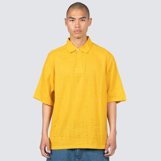 CLARITY WOVEN POLO