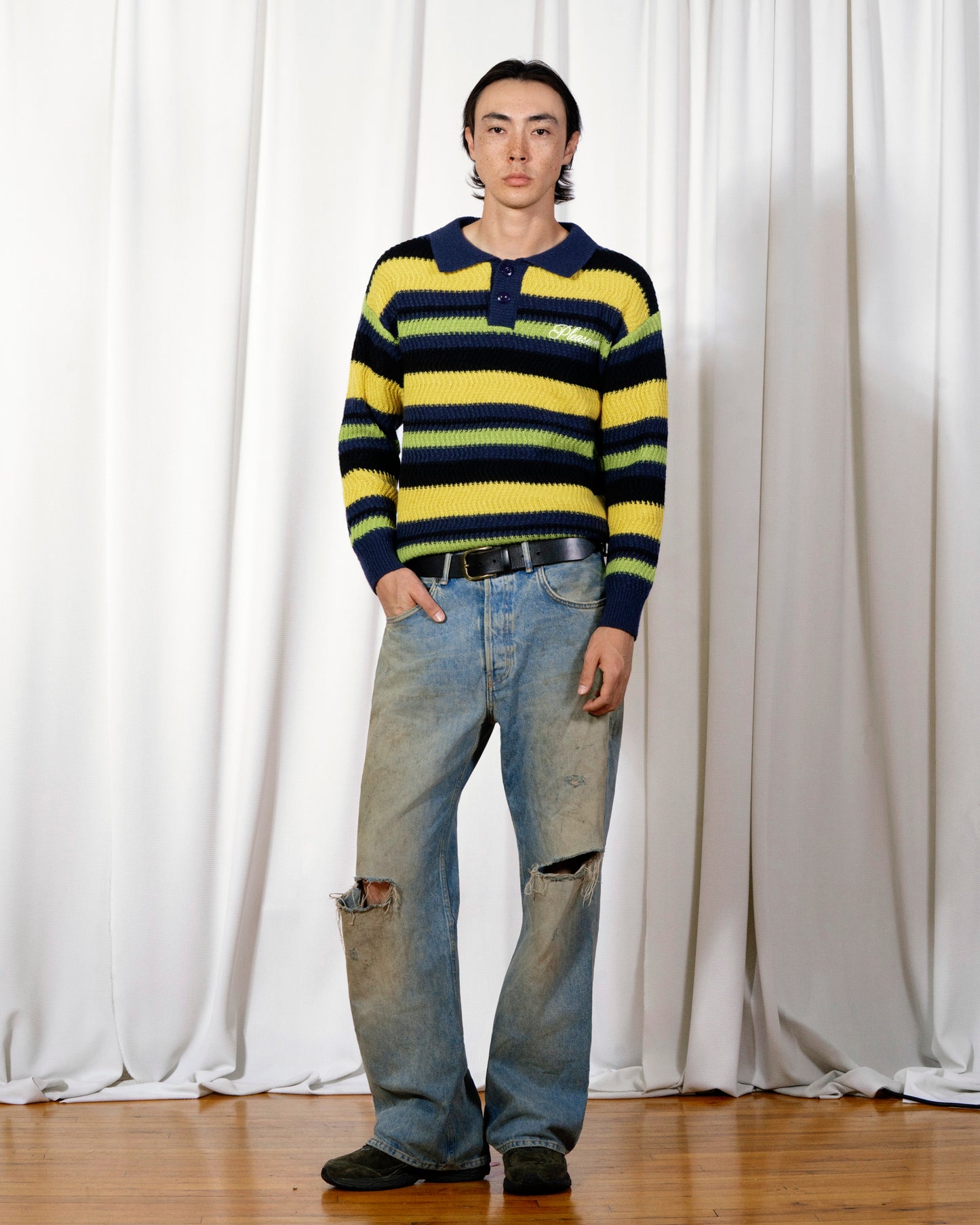 COOPER POLO SWEATER