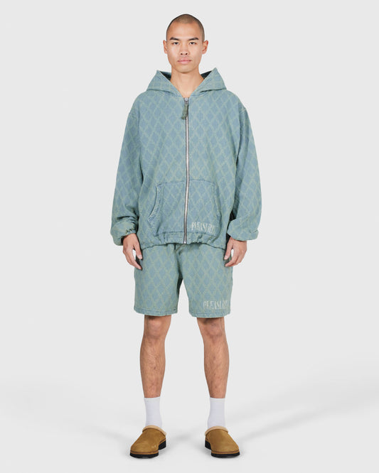 DIAMOND JACQUARD SHORTS