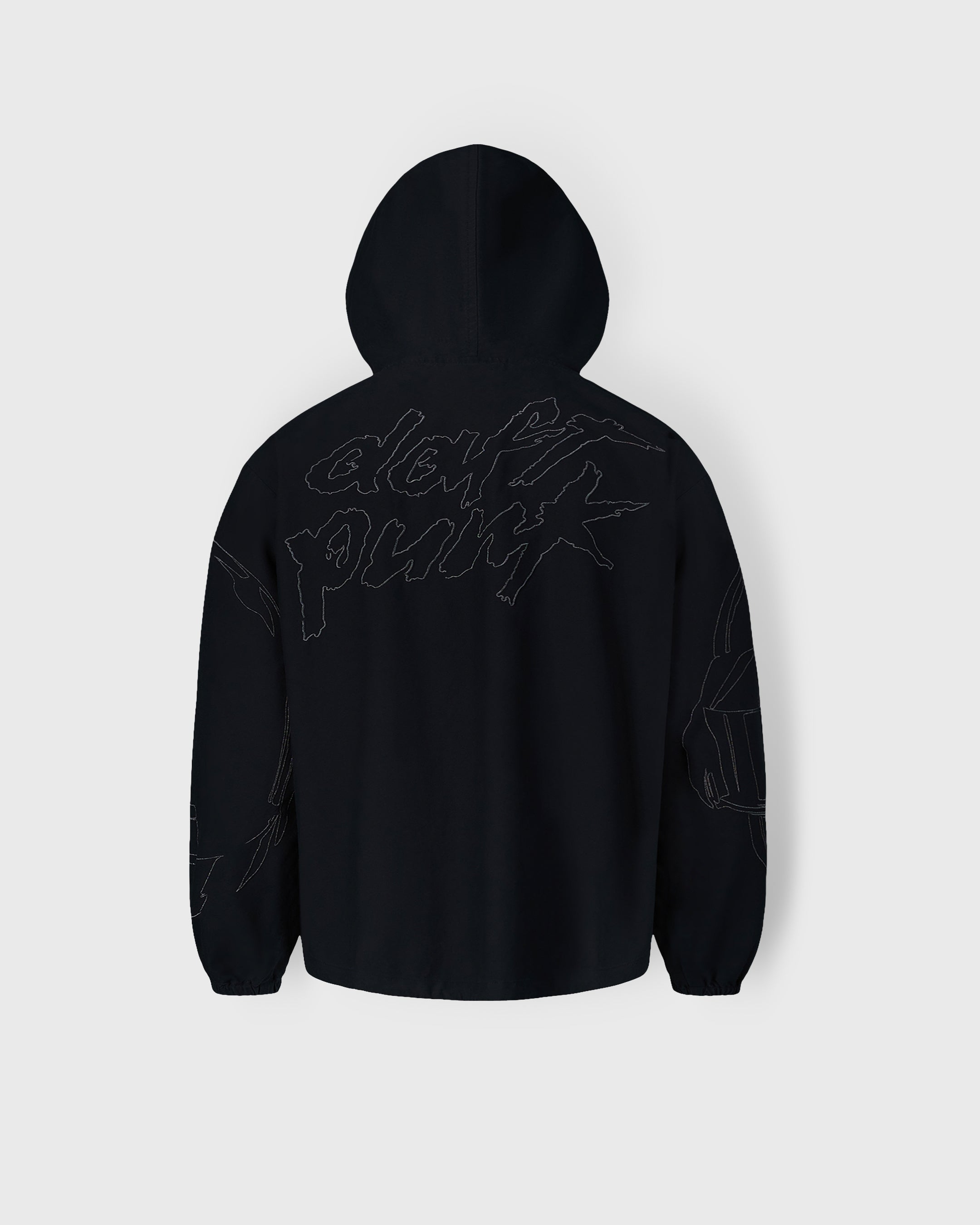 PLEASURES｜HOOD/ZIP-UP (P22W010 BLACK) Sweatshirt Pleasures Delivered Jacquard Knit Hoodie P22W010