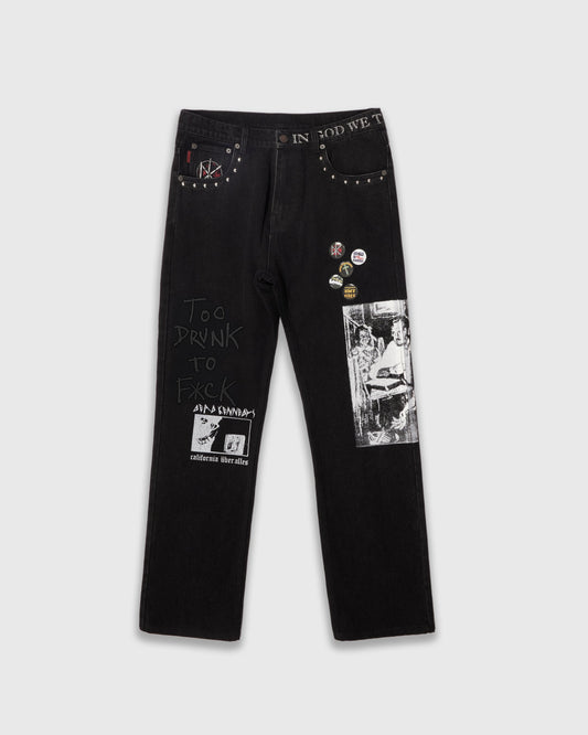 DIY STRAIGHT LEG PANTS