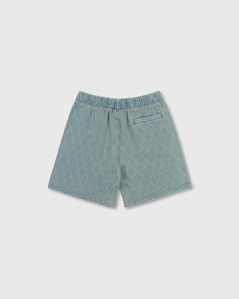 DIAMOND JACQUARD SHORTS