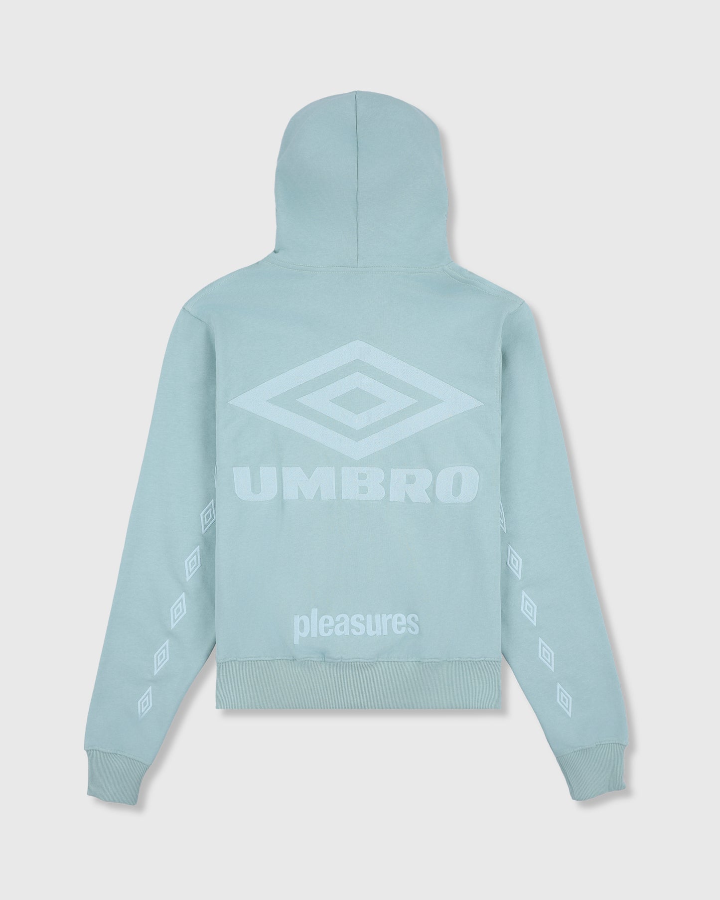 DIAMONDS ZIP FITTED HOODIE
