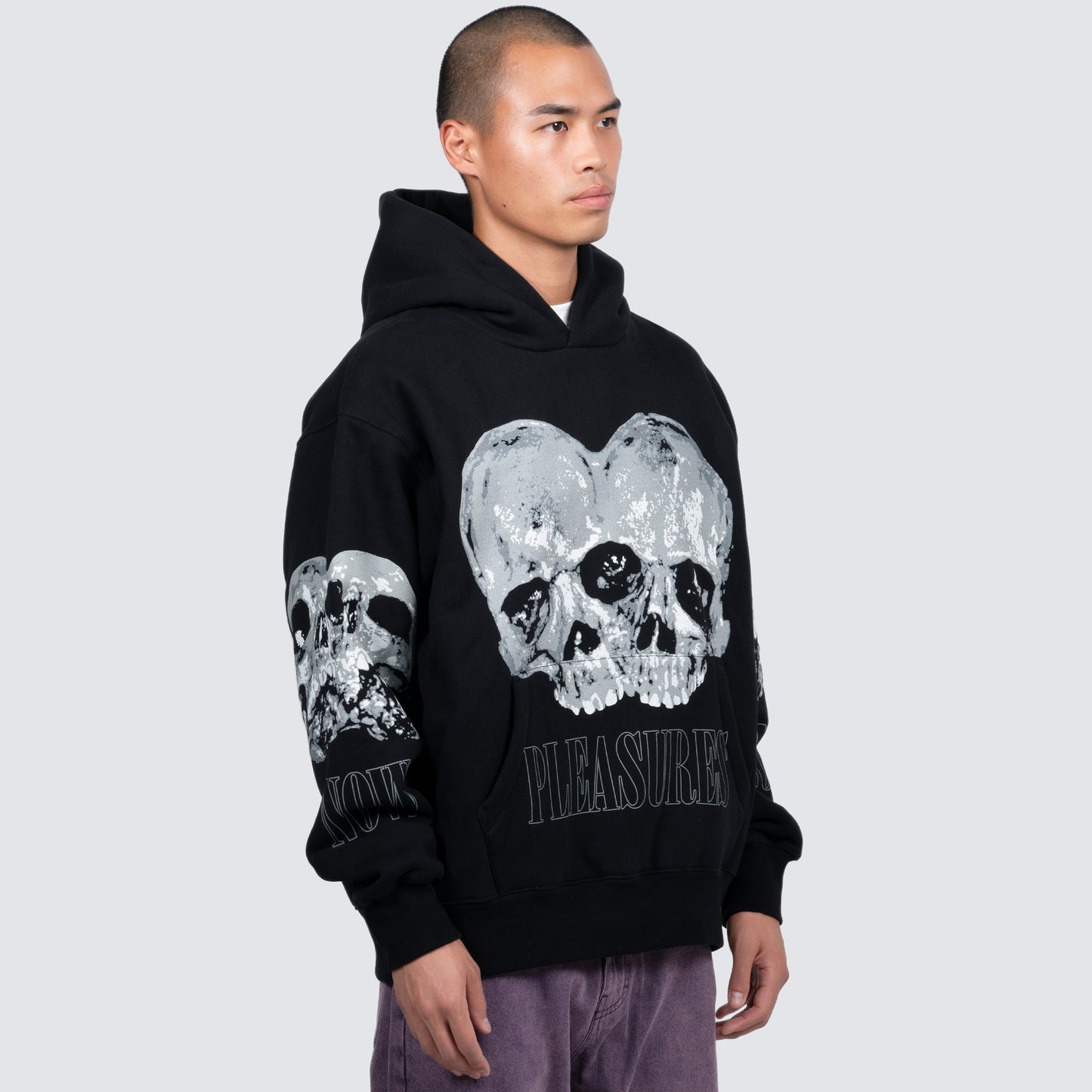 DOUBLE SKULL HOODIE