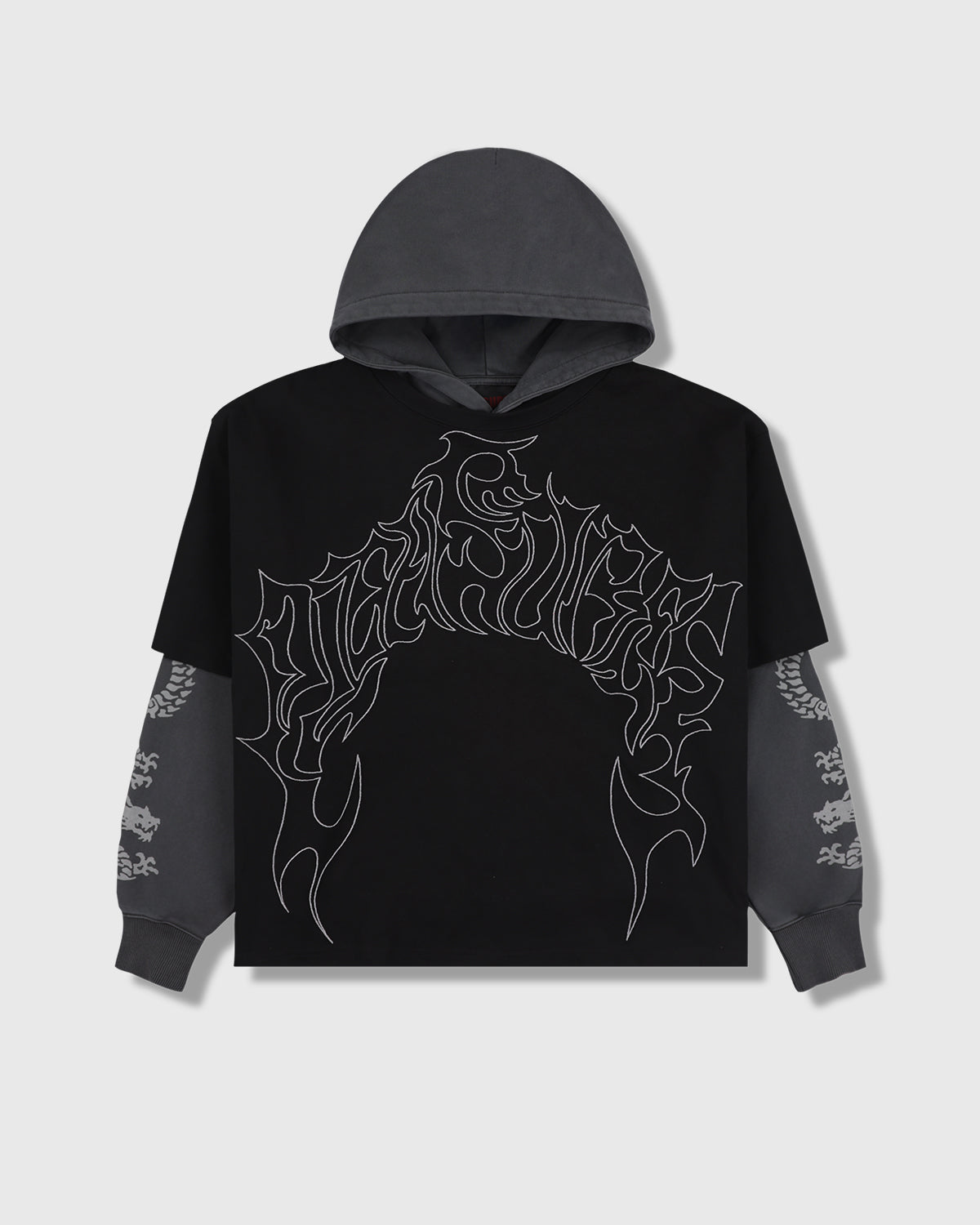 DRAGON LAYERED HOODIE