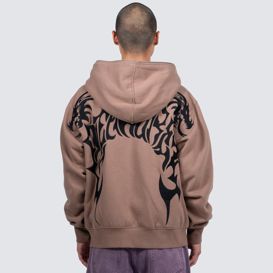 DRAGON ZIP HOODIE