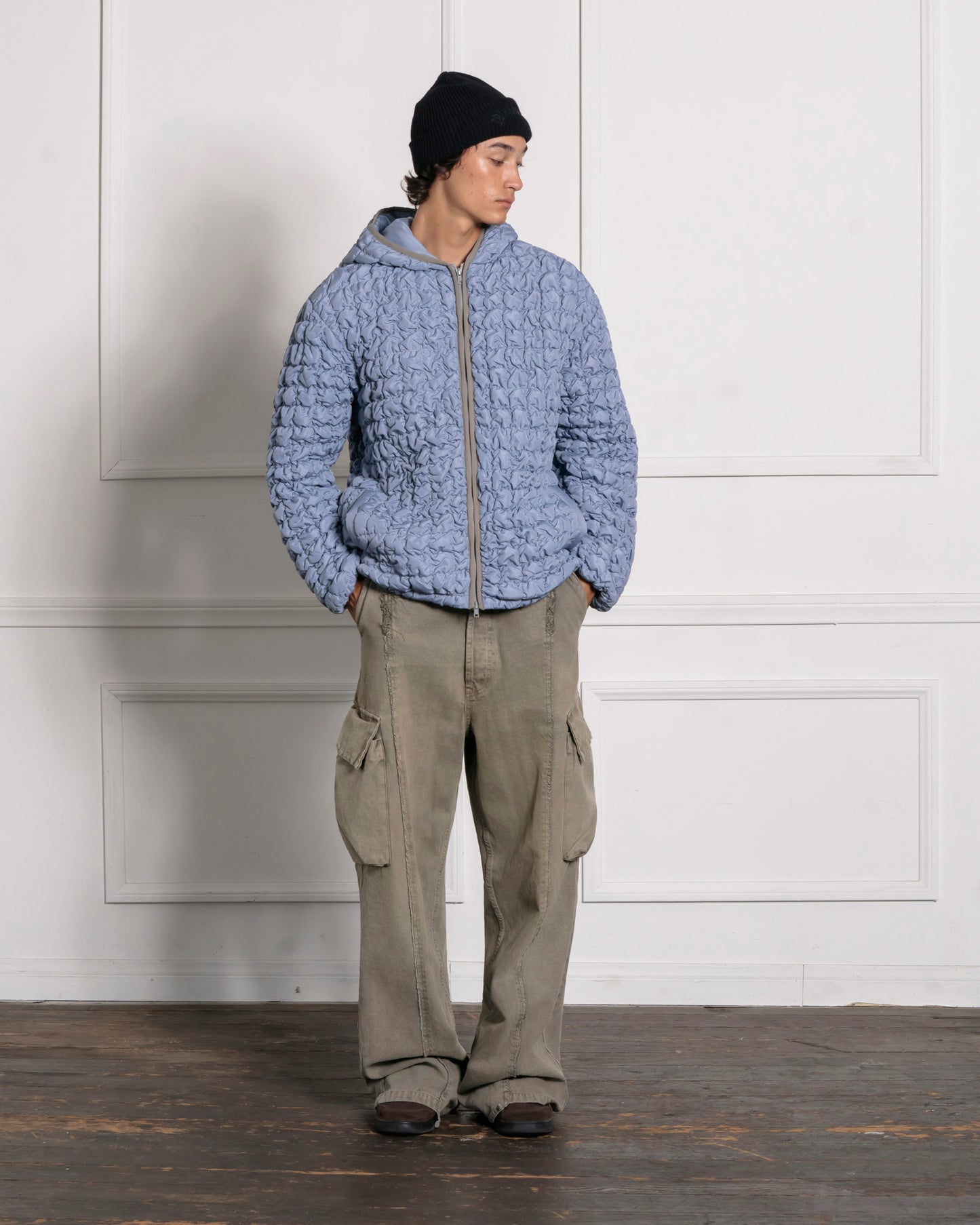 TENDER HOODED PUFFER