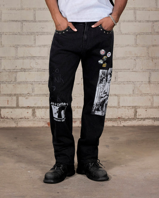 DIY STRAIGHT LEG PANTS