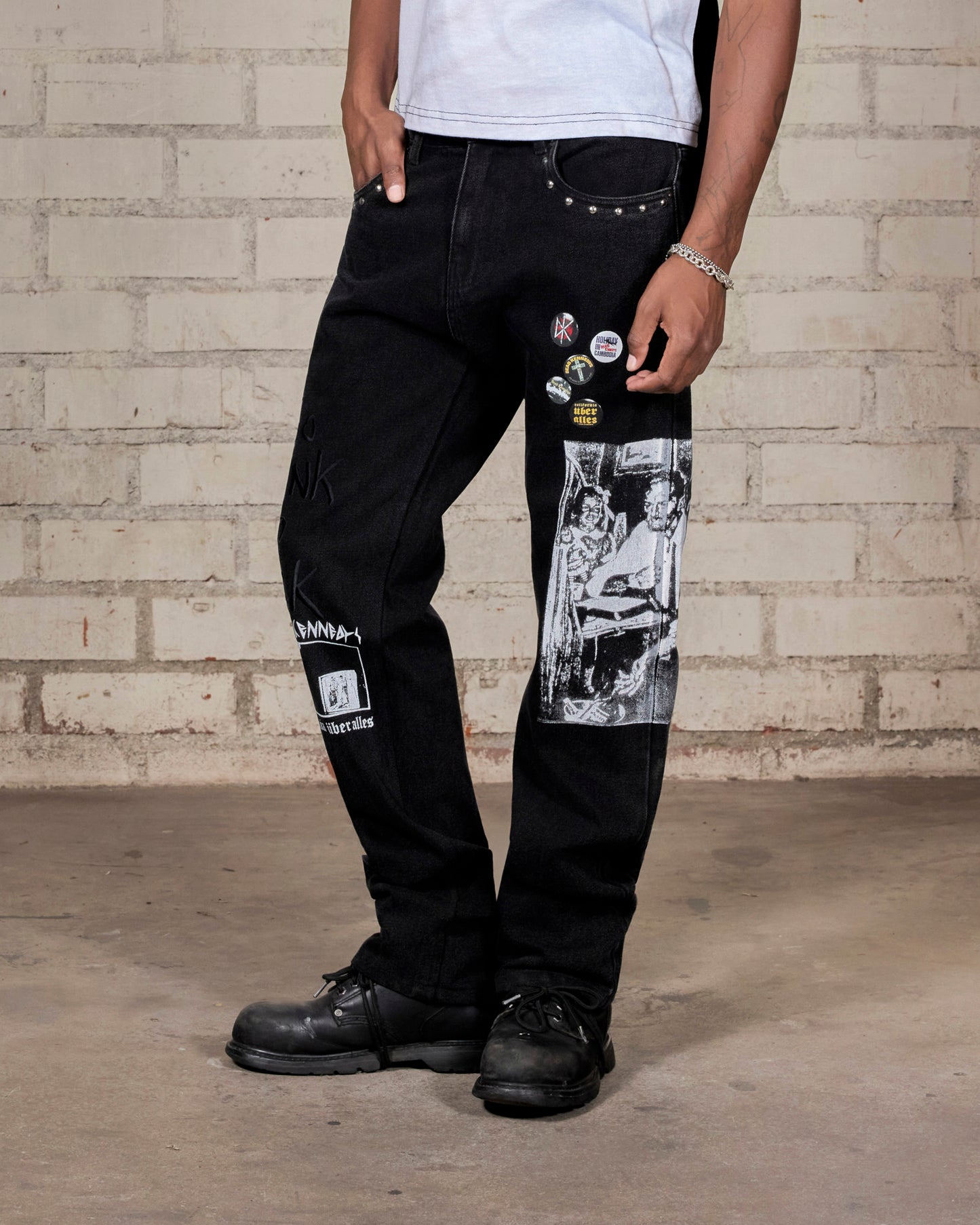DIY STRAIGHT LEG PANTS