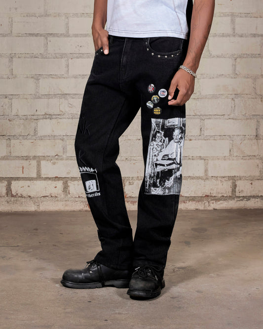 DIY STRAIGHT LEG PANTS