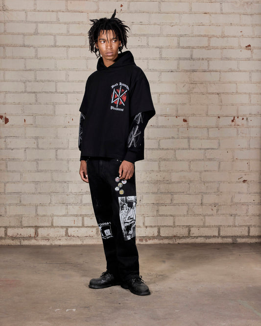 KENNEDYS LAYERED HOODIE