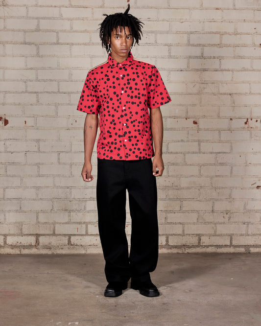 TEAR FORMULA BAGGY JEANS