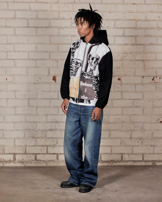GOOD TIME ZIP PONCHO HOODIE