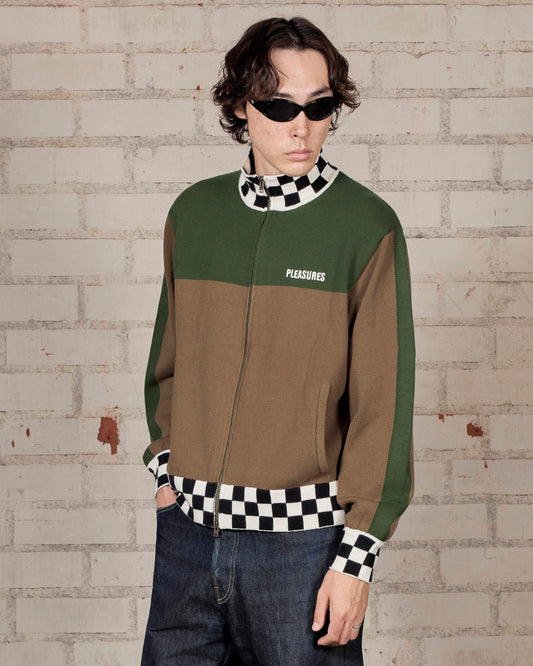 AUTOMATION KNITTED TRACK JACKET