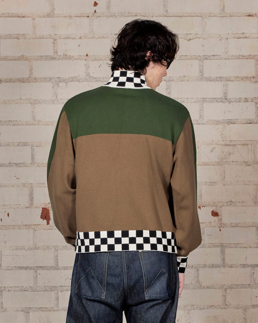 AUTOMATION KNITTED TRACK JACKET