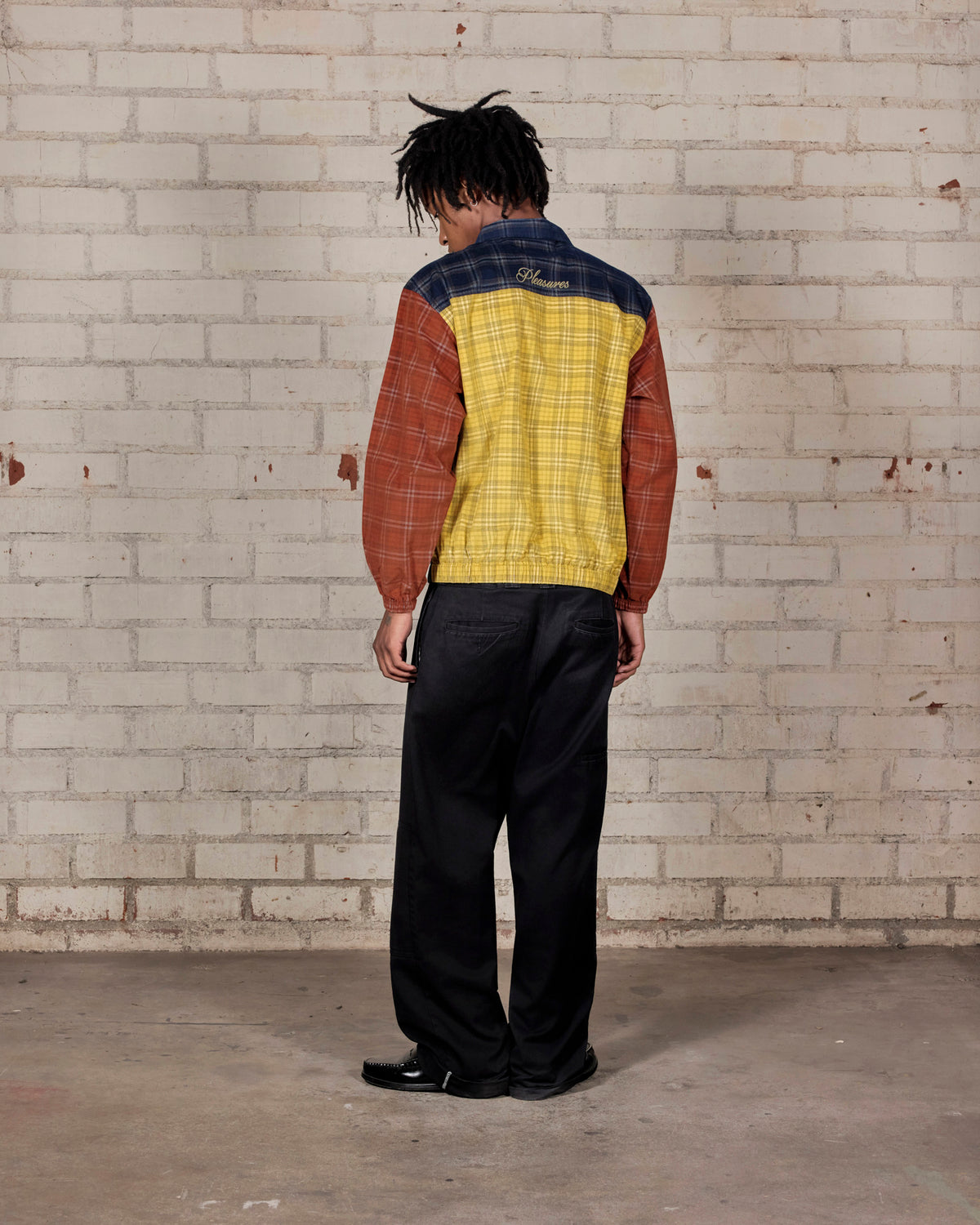 SCRIPT WOVEN POLO