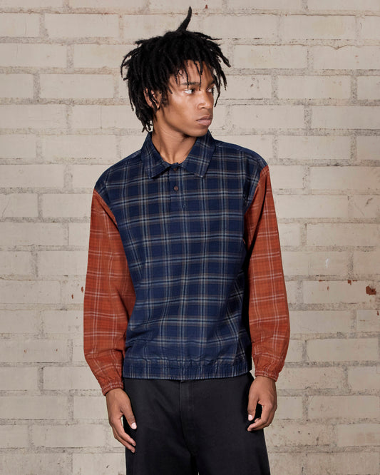 SCRIPT WOVEN POLO