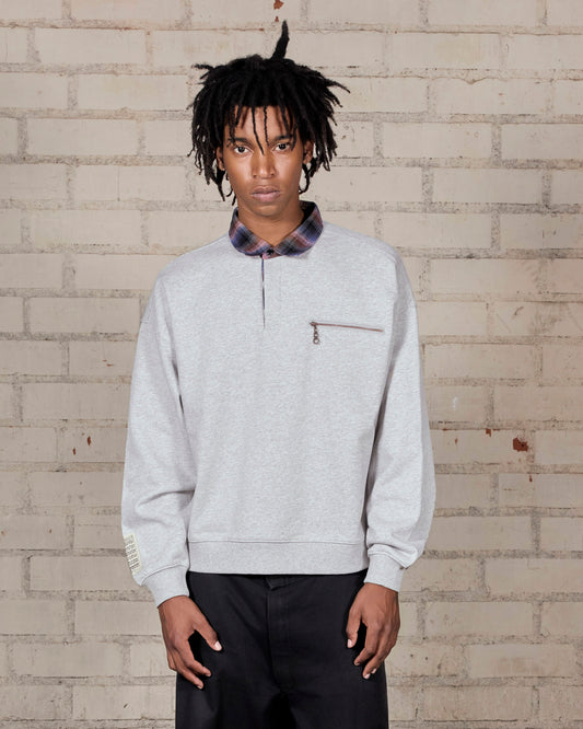 TOWN POLO SWEATSHIRT
