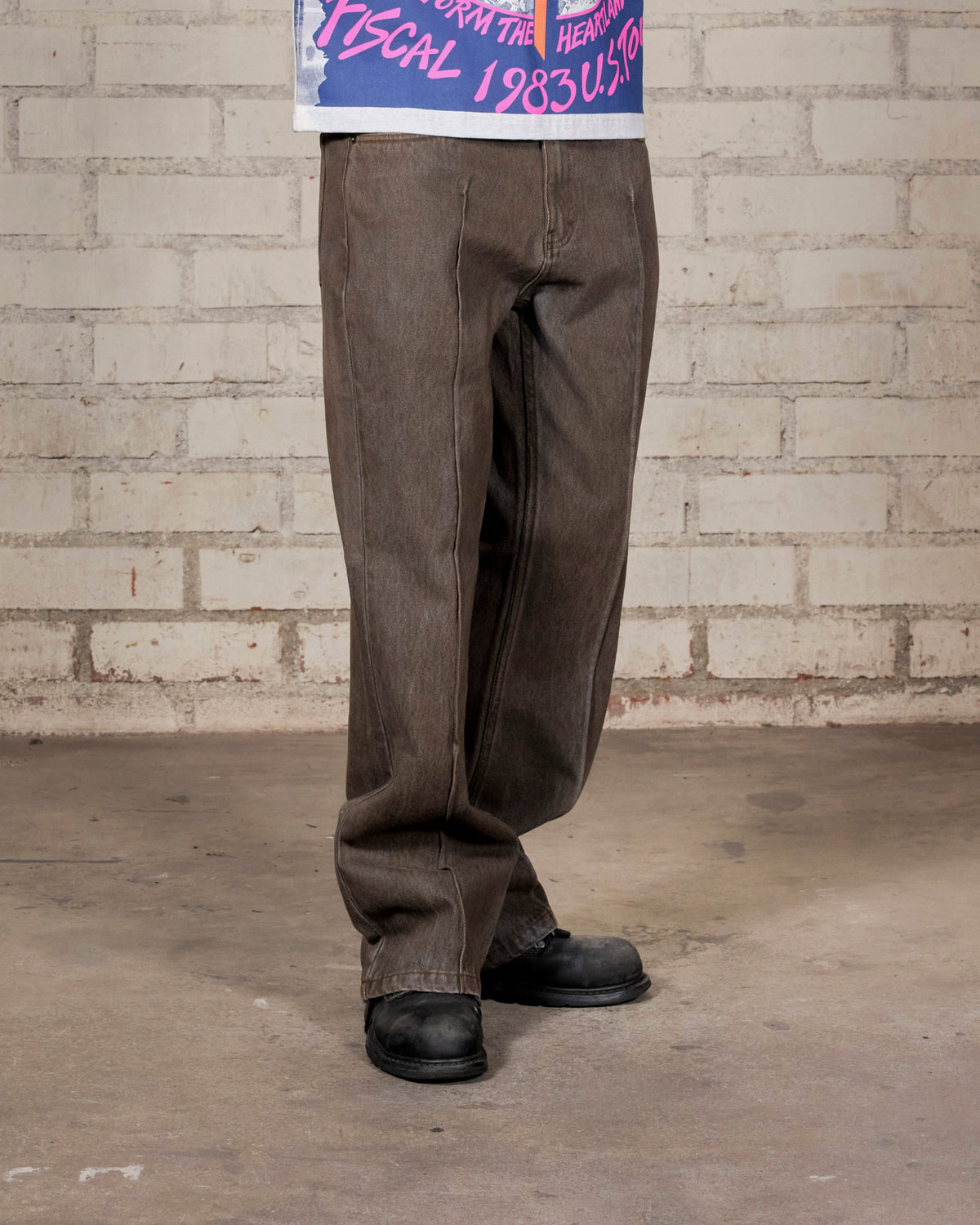 SPRAY BOOTCUT JEANS