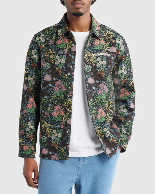 FLORAL OVERSHIRT