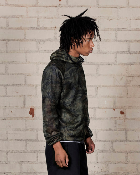 MESH HOODED JACKET