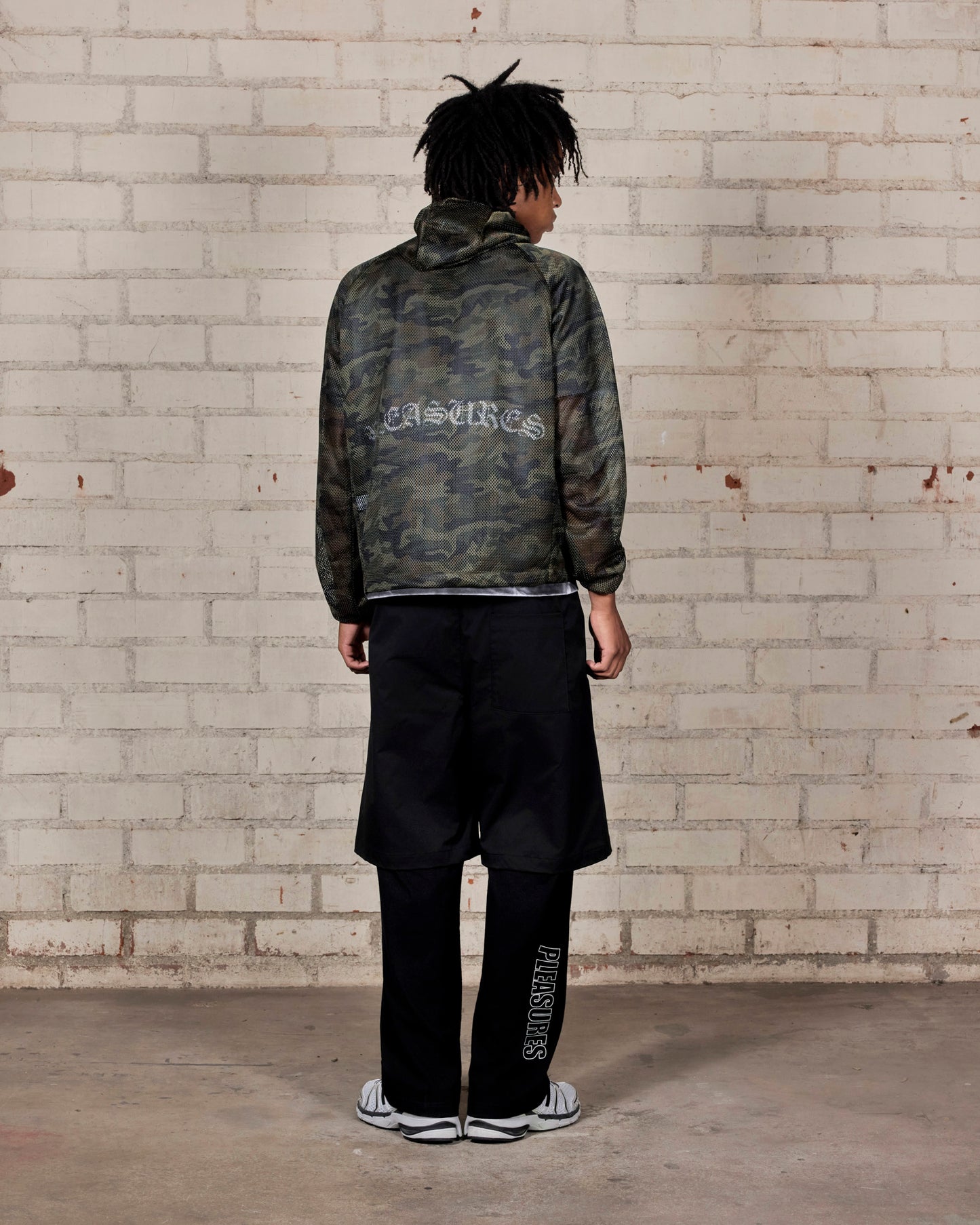 MESH HOODED JACKET