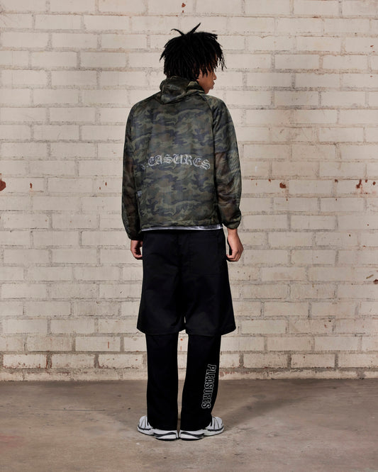 MESH HOODED JACKET