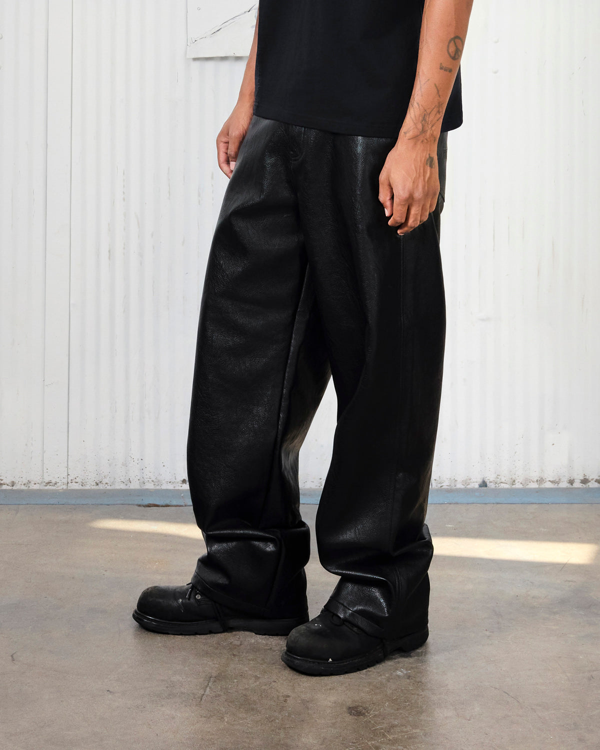 FORMULA FAUX LEATHER PANTS