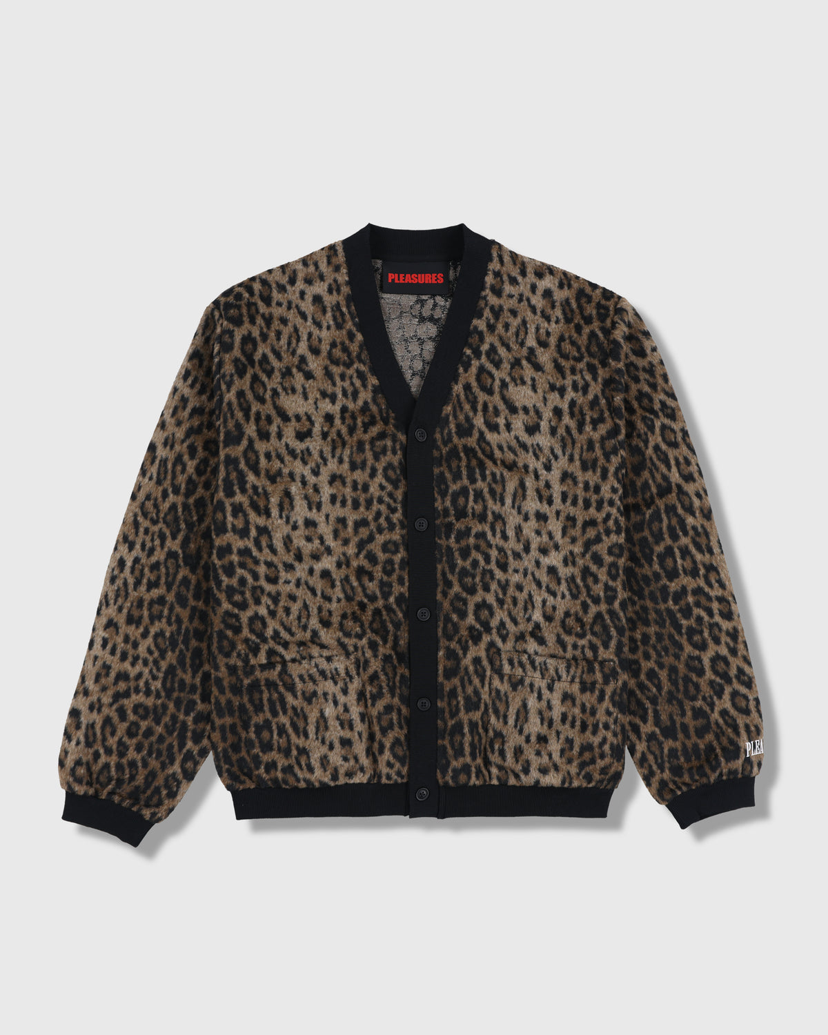 FUZZY LEOPARD CARDIGAN