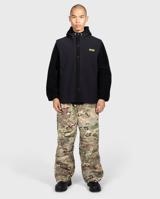GEM CAMO WIDE PANTS