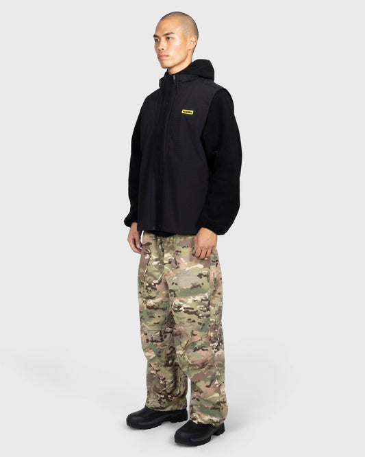 GEM CAMO WIDE PANTS