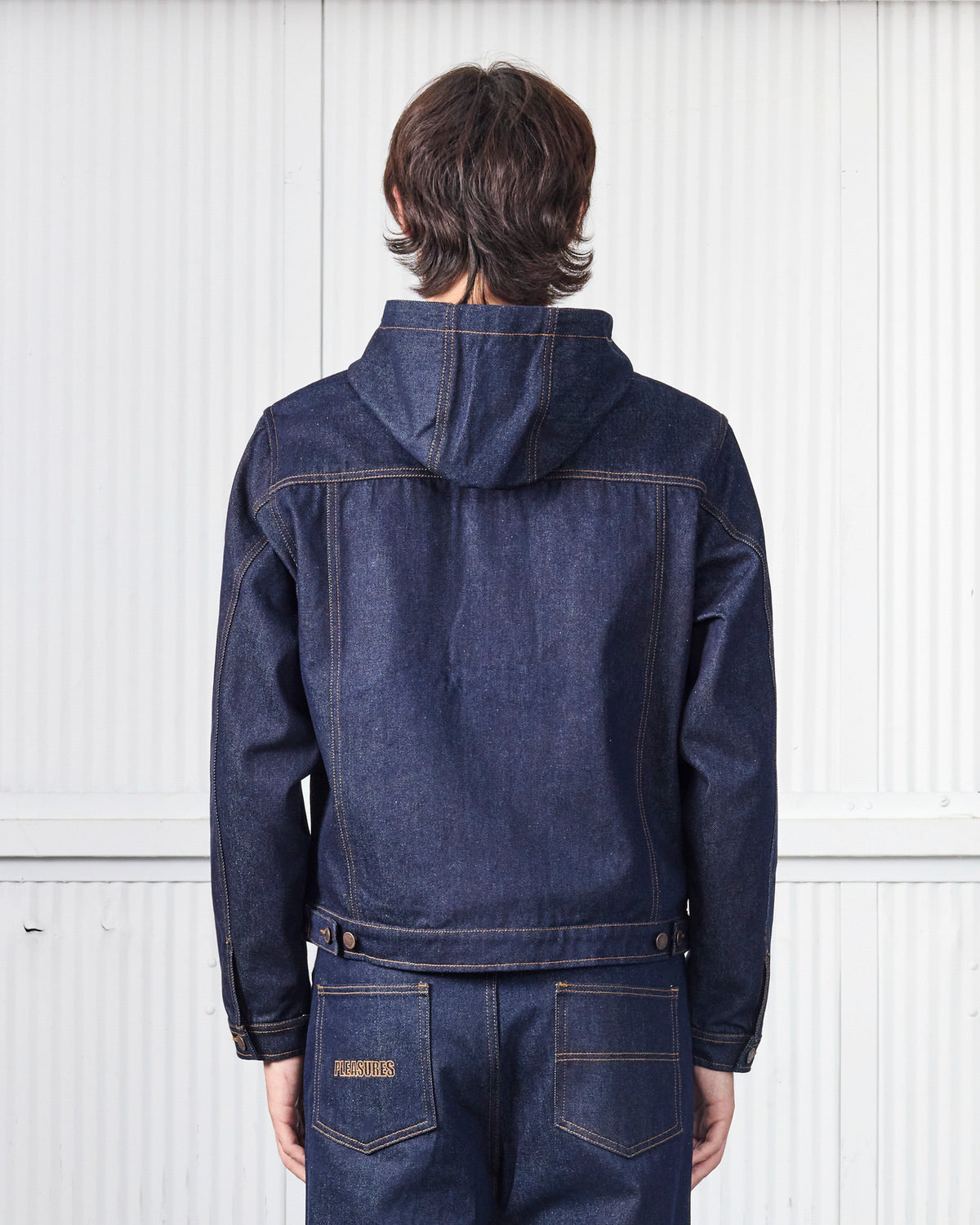 HOODED TRUCKER JACKET