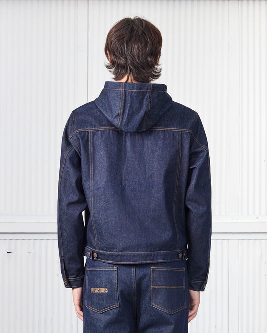 HOODED TRUCKER JACKET