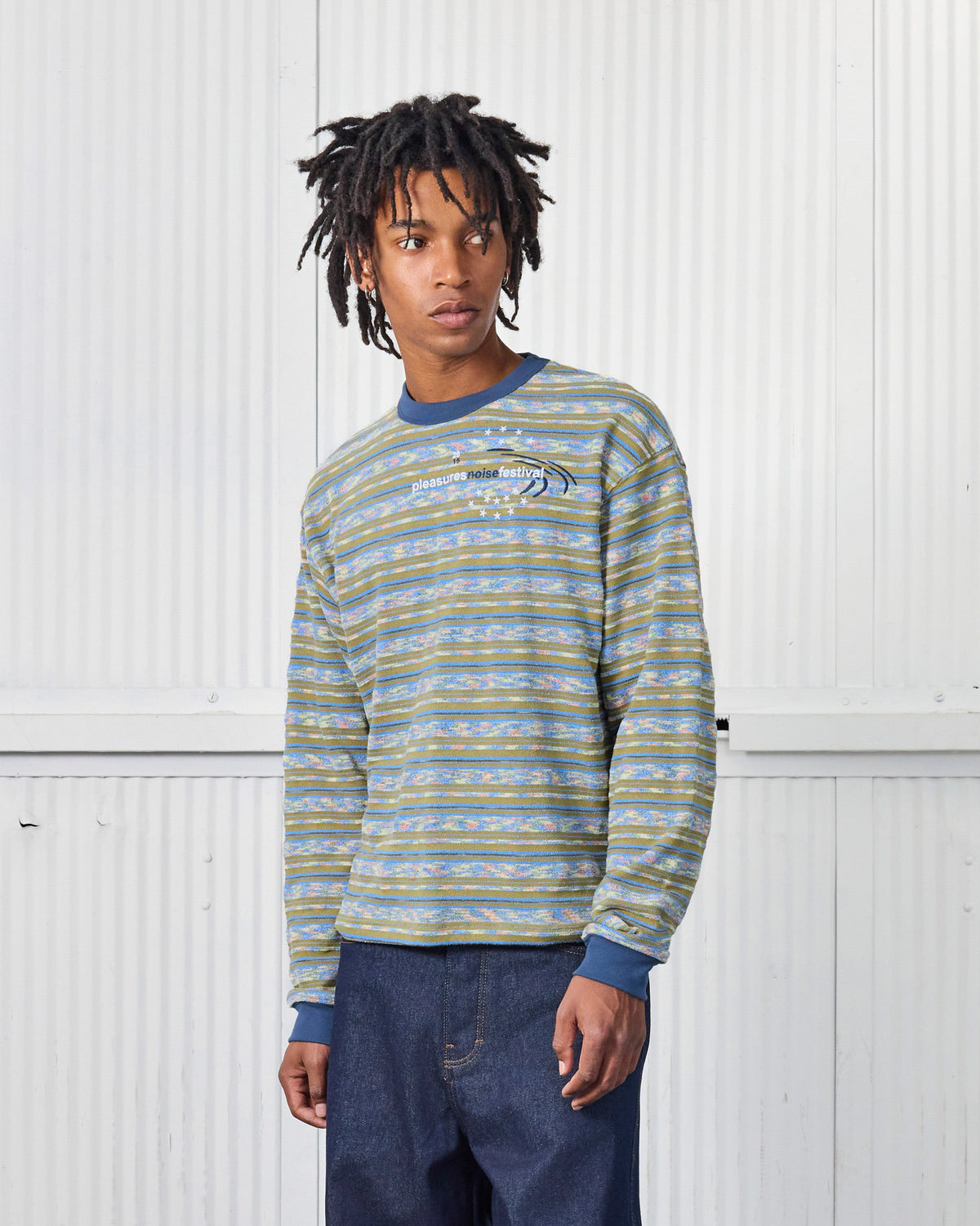 NOISE STRIPE LONG SLEEVE