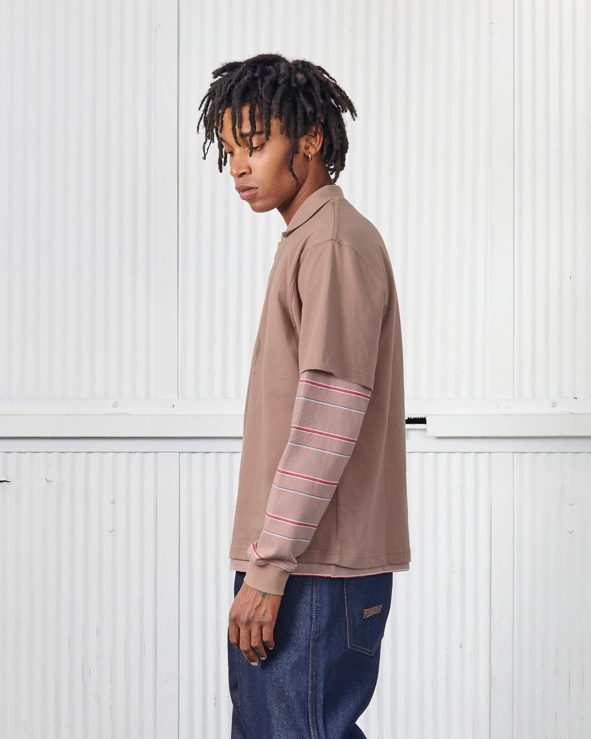 CAT LAYERED POLO