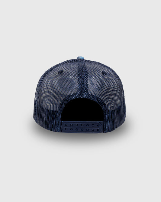 HAPPIER PLAID TRUCKER CAP