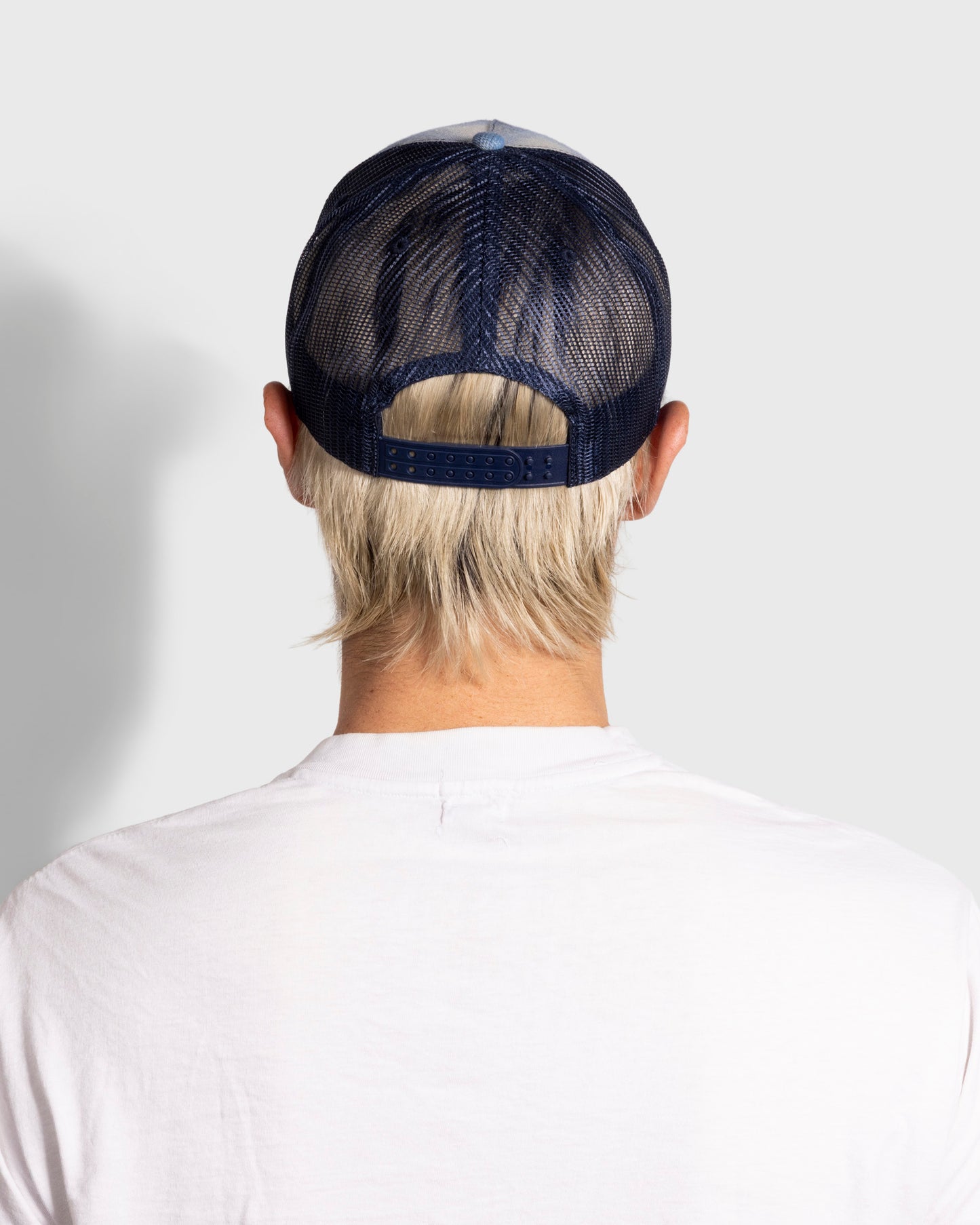 HAPPIER PLAID TRUCKER CAP