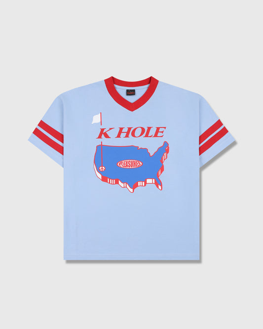 HOLE V-NECK JERSEY