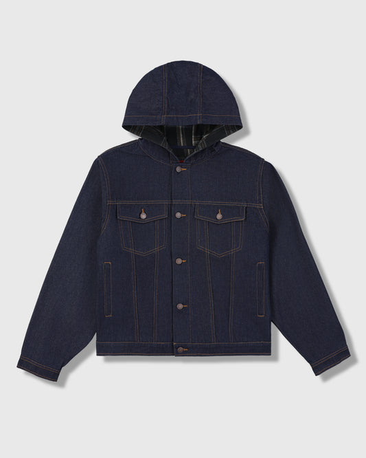 HOODED TRUCKER JACKET