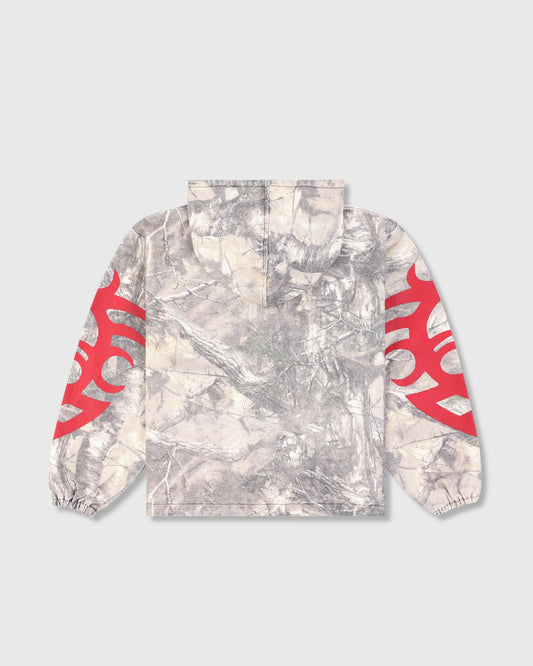 HUNT CANVAS PONCHO HOODIE