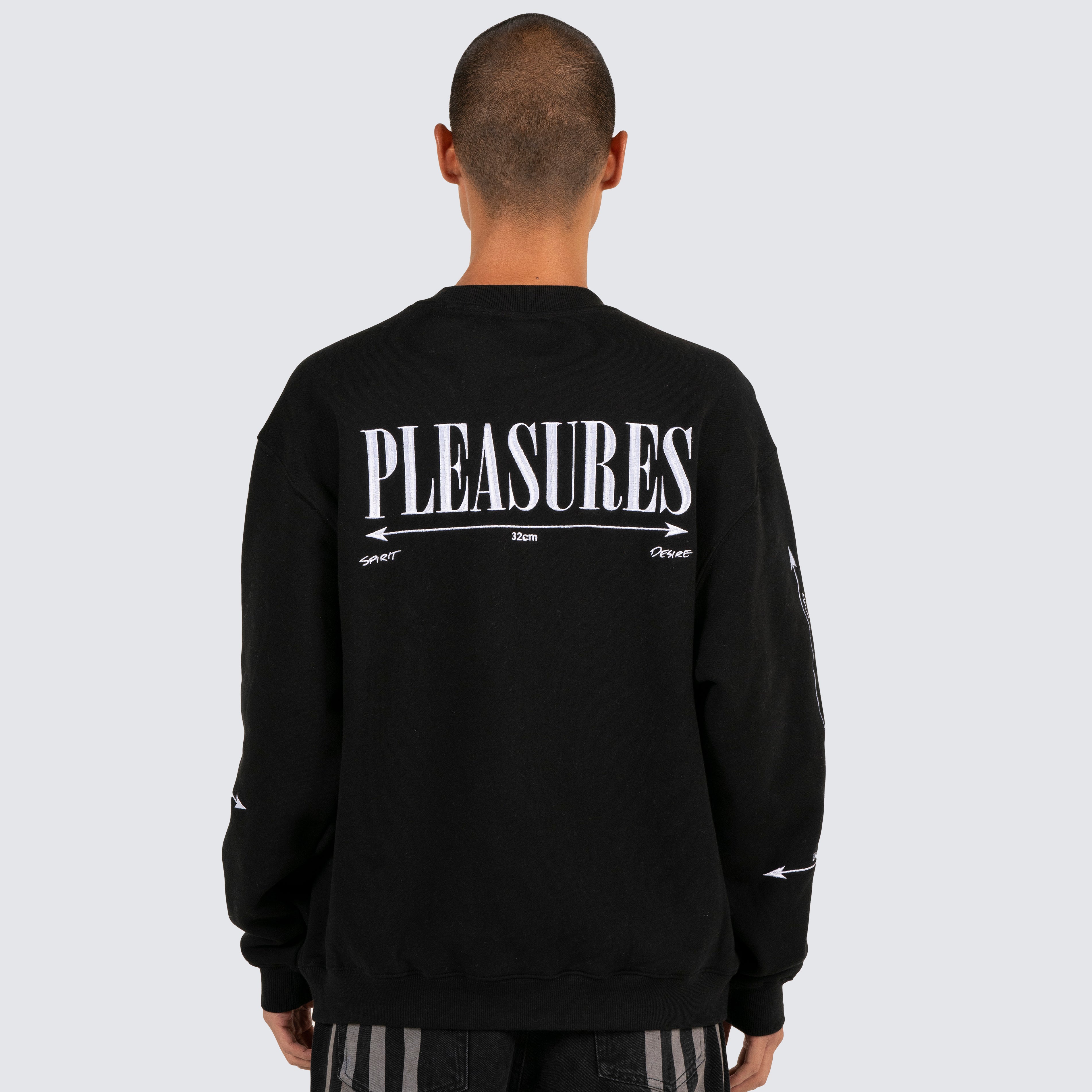 Pleasures free thinking discount crewneck