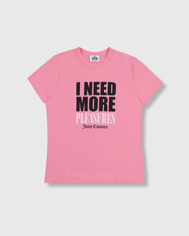 JUICY PLEASURES BABY TEE (WOMEN'S)